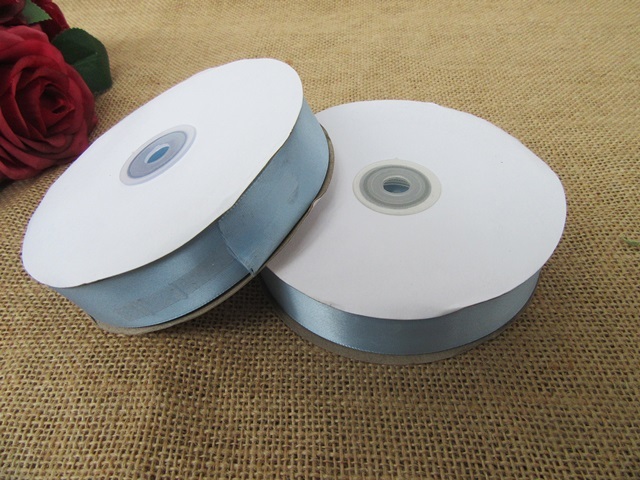 5Rolls X 50Yards Blue Satin Ribbon 25mm Wide
